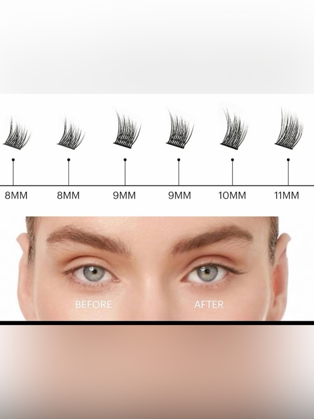 Lashify I-LineShort PreMapped Gossamer Lash Set New! - Picture 3 of 6